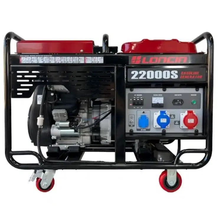 موتور برق بنزینی لانسین 15 کیلووات LC22000S سه فاز