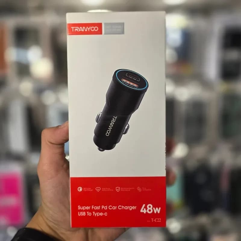 شارژر فندکی 48W ترانیو مدل T-C22 — تصویر ۴