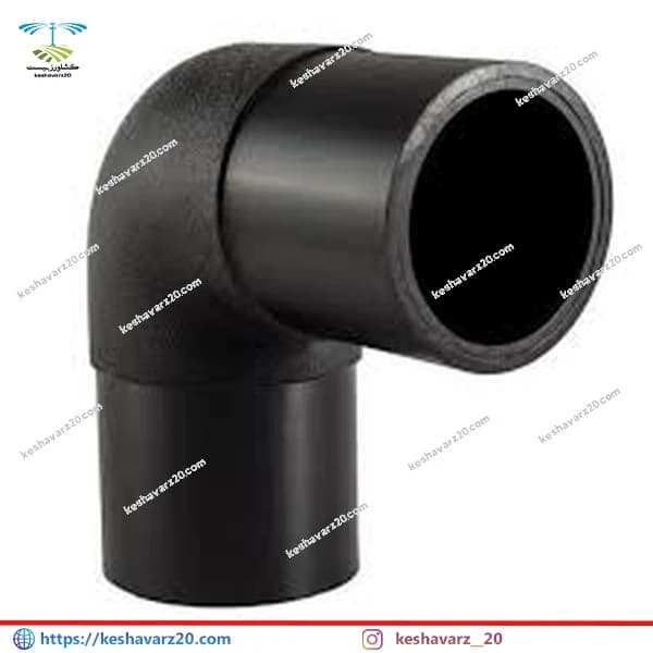 زانو 90 درجه جوشی سایز 5 اینچ (125 میلیمتر) – 6بار