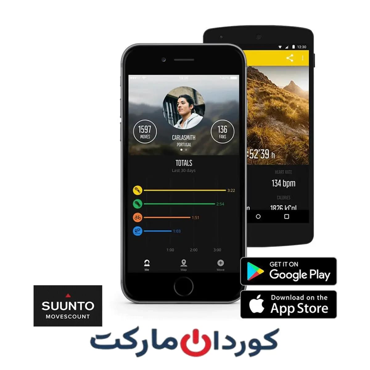 ساعت مچی هوشمند سانتو با کمربند و سنسور ضربان قلب Suunto Ambit3 Sport — تصویر ۴