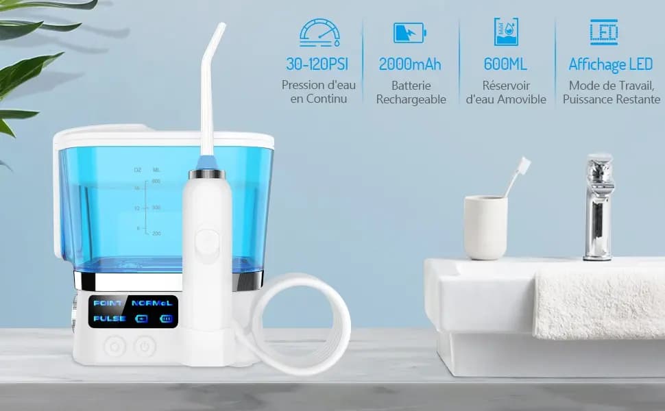 واترجت شستشو و جرم گیر دهان و دندان یانگدو YOUNGDO oral irrigator مدل YXY-880 میلی لیتر 600 — تصویر ۶