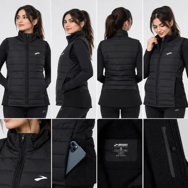وست زنانه ی بروکس SHIELD HYBRID VEST 2.0 مدل 221556001.025 — تصویر ۱۰