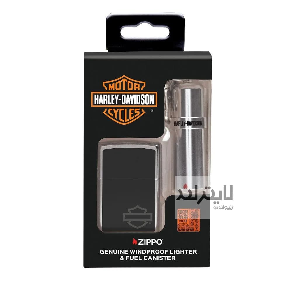 فندک زیپو مدل Harley-Davidson Fuel Canister Gift Set کد 46131 — تصویر ۴
