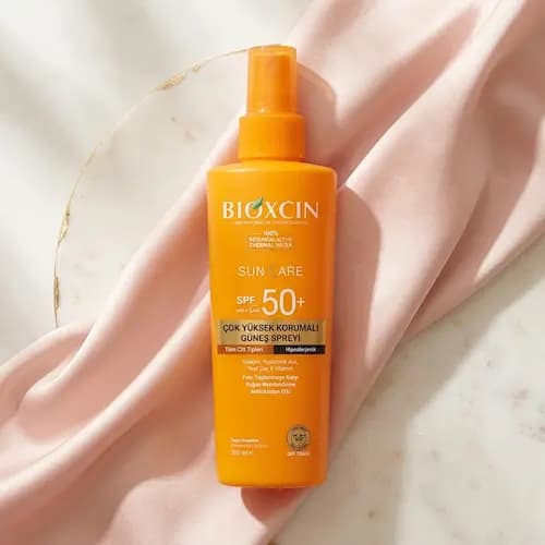 اسپری ضد آفتاب بیرنگ بیوکسین SPF 50 مدل High Protection حجم ۲۰۰ میلیلیتر | محافظت کامل UVA و UVB برای انواع پوست — تصویر ۳