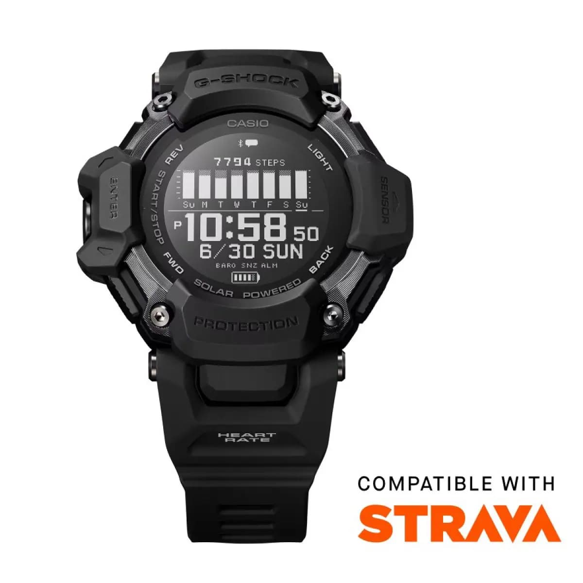 ساعت مچی دیجیتال مردانه کاسیو G-SQUAD مدل GBD-H2000-1ADR — تصویر ۲