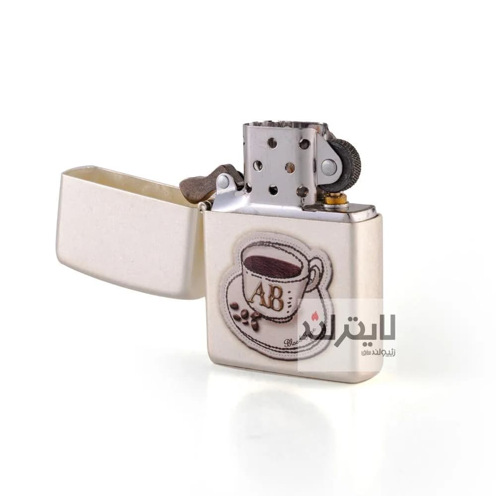 فندک زیپو مدل Bloodtype AB — تصویر ۳