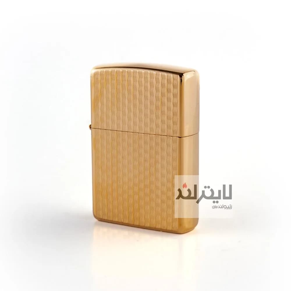 فندک زیپو روکش طلا