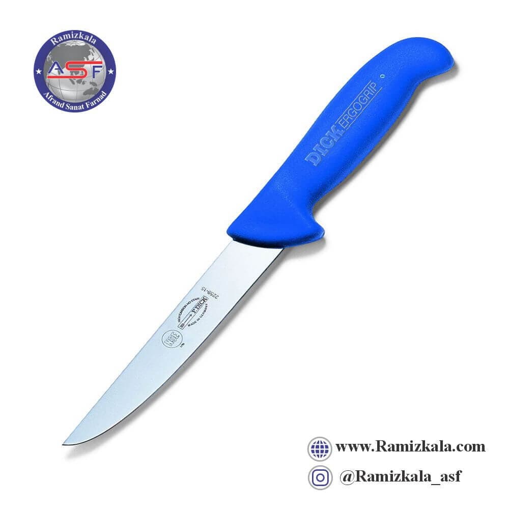 چاقوی استخوان و بیخصی سری ارگوگریپ افدیک اصل آلمان 15 سانتی – F.dick ErgoGrip 8.2259.15