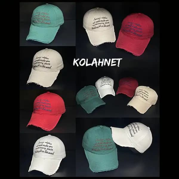 کلاه بیسبالی نوشته دار کد 5762