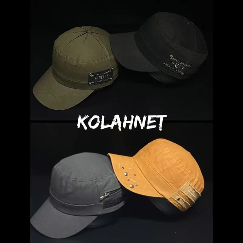 کلاه سرتخت طرح دار کد 5548 — تصویر ۵