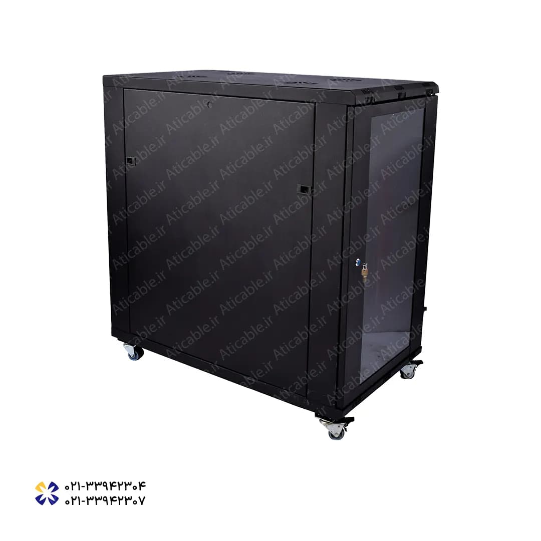 رک 22 یونیت عمق 100 به همراه چهار چرخ