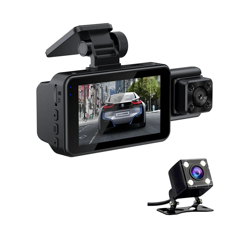 دوربین ثبت وقایع خودرو 3 دوربین مدل RoadLens DS15 Wi-Fi