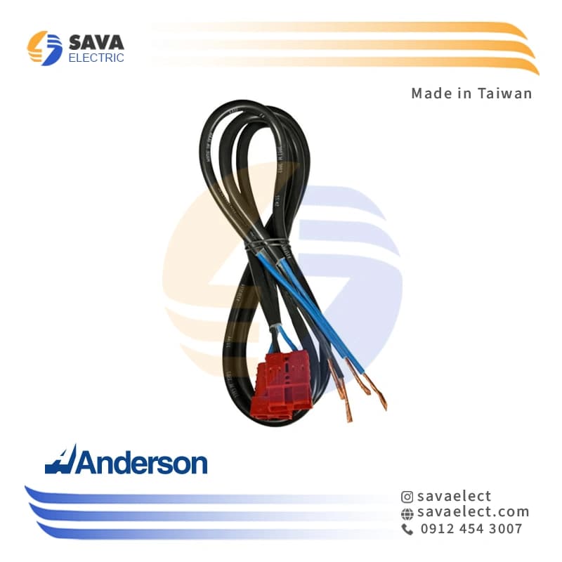 کانکتور با کابل ترانس اتوماتیک فاراتل SB-AVR32F توان 8KVA اندرسون تایوان — تصویر ۴