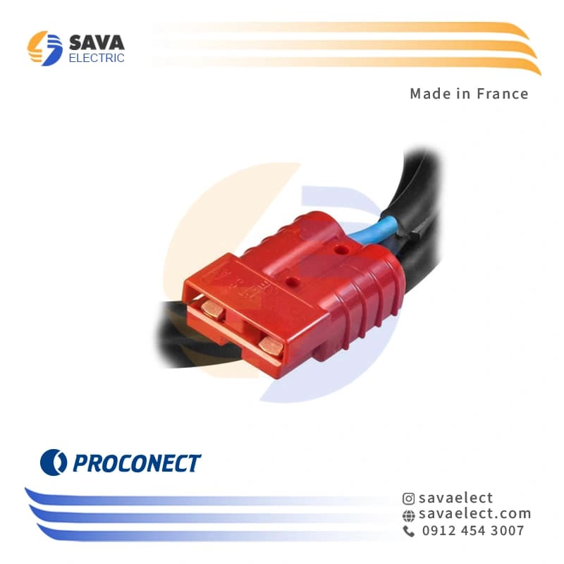 سوکت با کابل یو پی اس فاراتل SDC1500X-RT توان 1.5KVA پروکانکت فرانسه — تصویر ۳