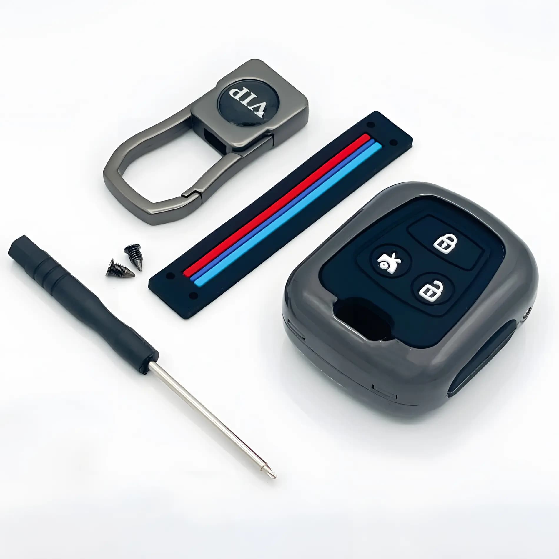 کاور ریموت فلزی تیبا،ساینا،کوییک طرح M power BMW — تصویر ۲