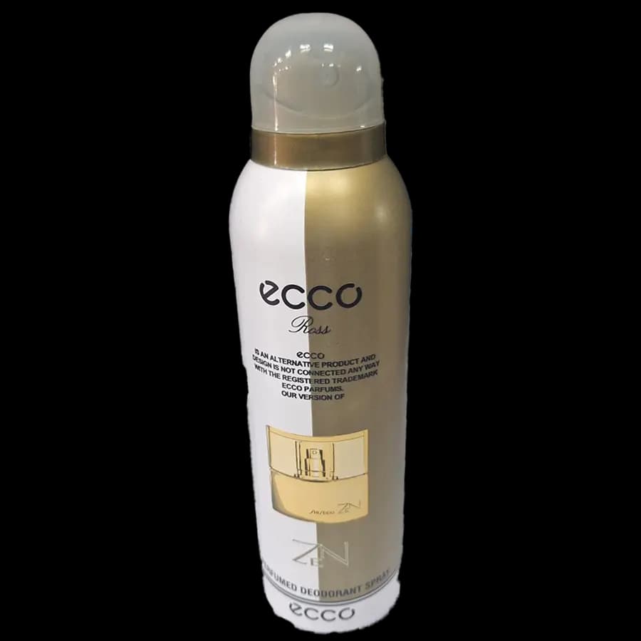 اسپری خوشبوکننده بدن زنانه اکو (Ecco) رایحه بر اساس عطر فوقالعاده محبوب و معروف Zen از برند ژاپنی (Shiseido) 200 میل