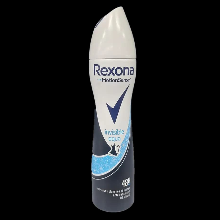 اسپری ضدتعریق زنانه رکسونا (Rexona) مدل MotionSense – Invisible Aqua رایحه خنک ملایم 200 میل