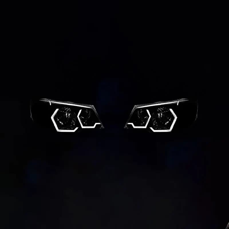 چراغ جلو اسپرت پراید 132 و 111 طرح BMW — تصویر ۲