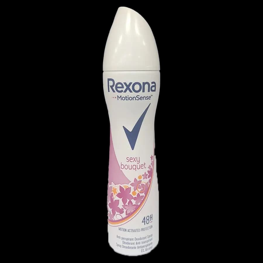 اسپری ضدتعریق زنانه رکسونا (Rexona) مدل MotionSense – Sexy Bouquet با رایحه گلی 200 میل