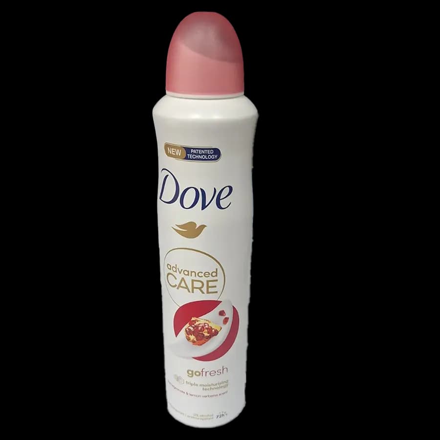 اسپری ضدتعریق زنانه داو (Dove) مدل ادونسدکر (Advanced Care) با رایحه انار و بهلیمو 250 میل