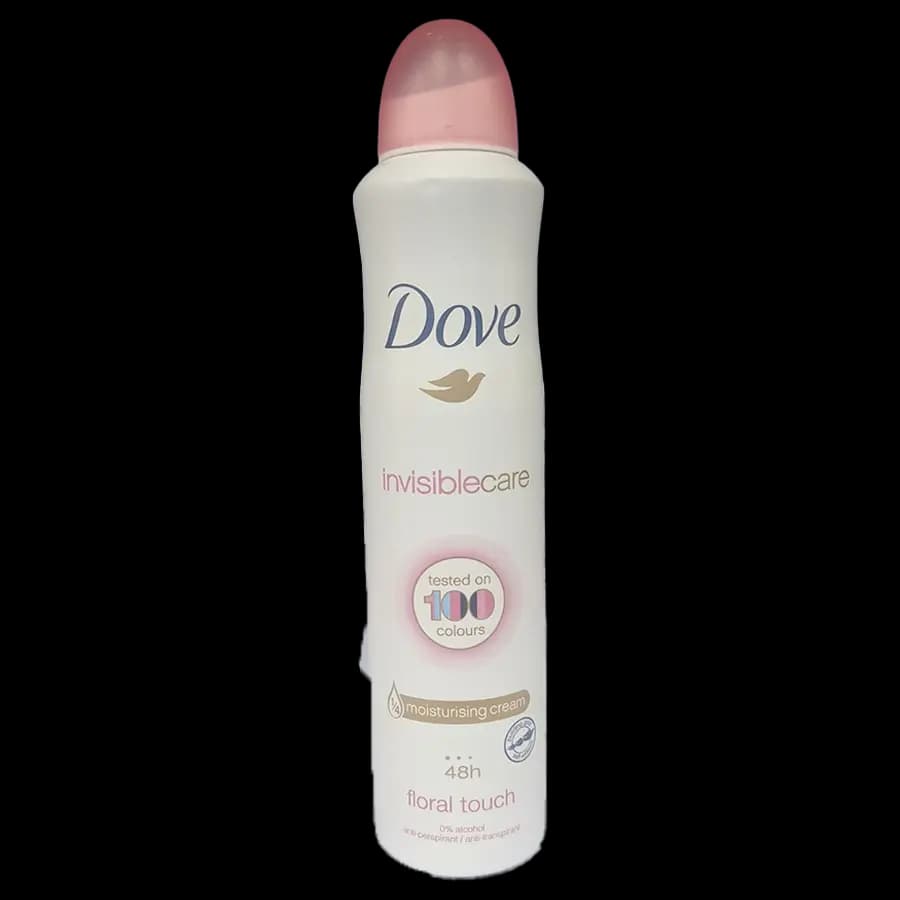 اسپری ضدتعریق زنانه داو (Dove) مدل مراقبت نامرئی (Invisible Care) با رایحه ملایم گلی 250 میل