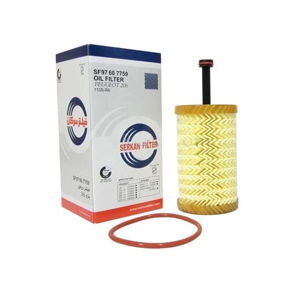 فیلتر روغن موتور 206 TU3 مدل 81 تا 85 سرکان SF7247