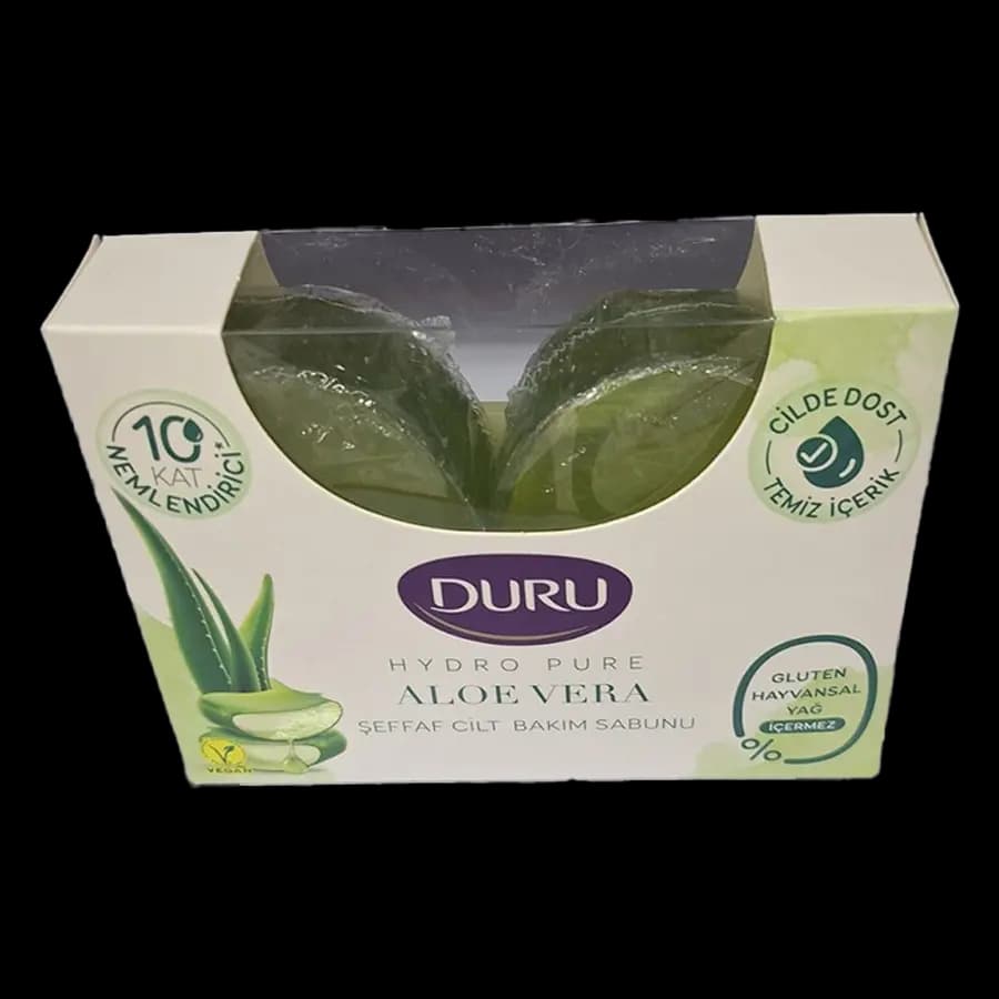 صابون شفاف مراقبتی دورو (Hydro Pure) 135 گرمی با رایحه آلوئهورا بسته 2 عددی