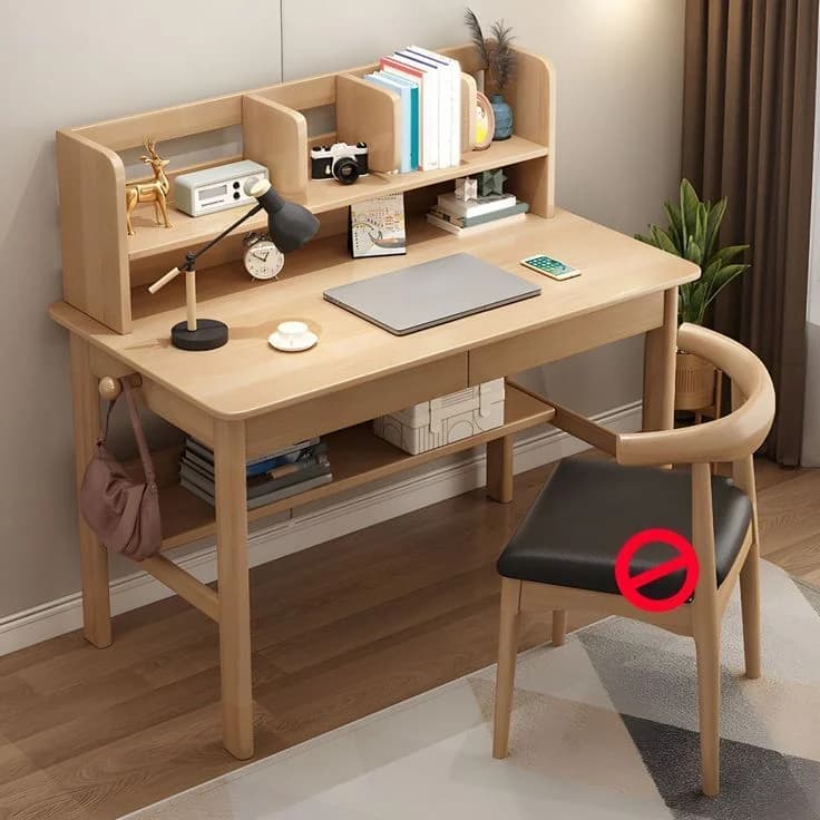 میز تحریر کتابخانه دار شیک مدل آرسل — تصویر ۴