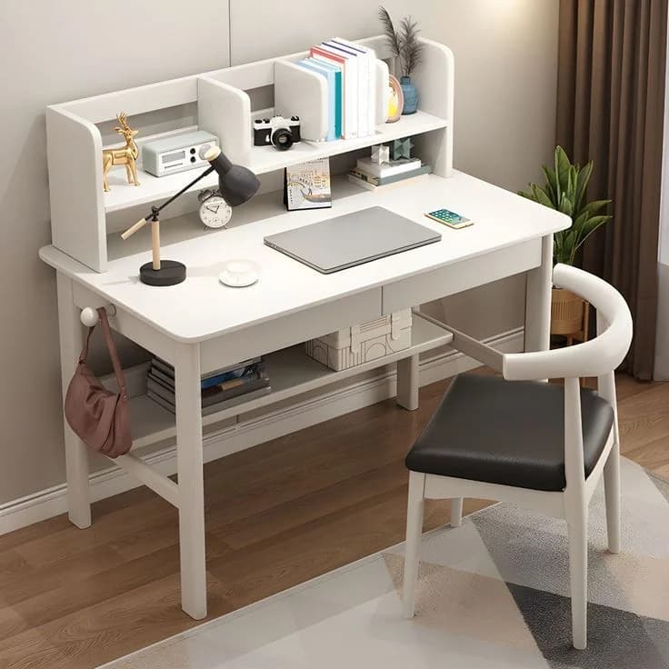 میز تحریر کتابخانه دار شیک مدل آرسل — تصویر ۳