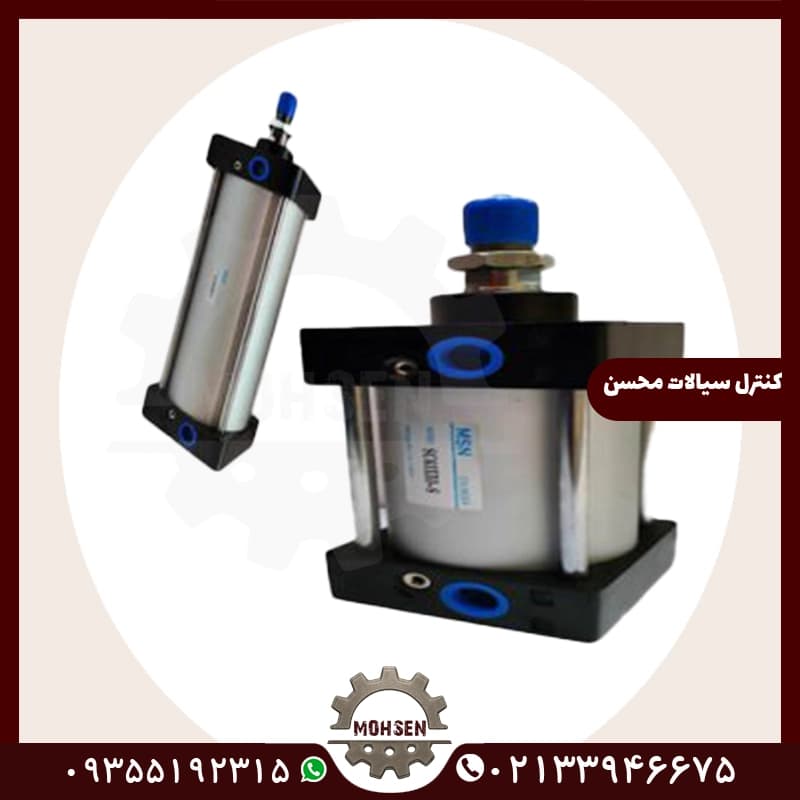 جک پنوماتیک 900*63 | جک پنوماتیک چهار میل sc63*900-s
