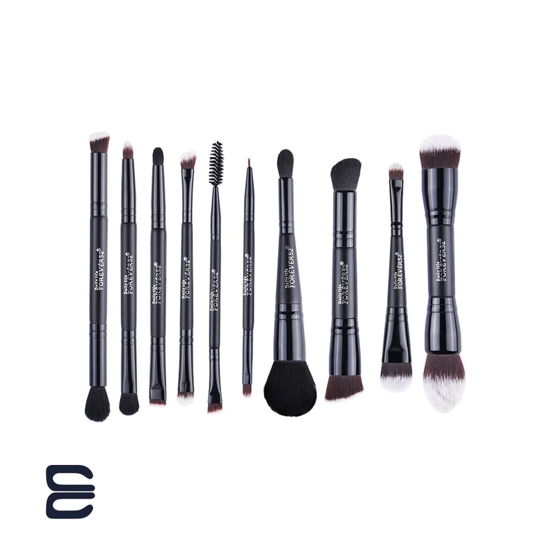 ست براش 10 عددی دوطرفه فوراور52 (XZ003)