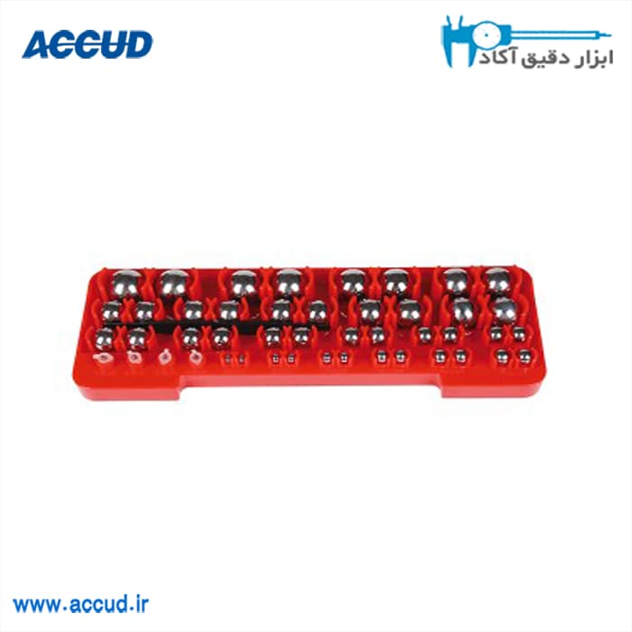 ست گوی دقیق 25 عددی Accud (اکود با گارانتی شرکتی) مدل 526-025-01