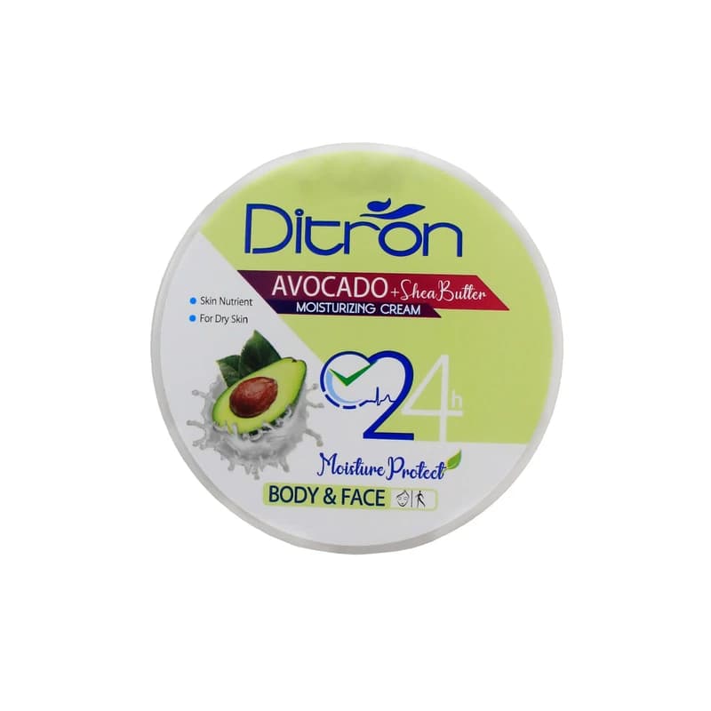 کرم مرطوب کننده دیترون مدل Avocado Oil حجم 200 میلی لیتر — تصویر ۲