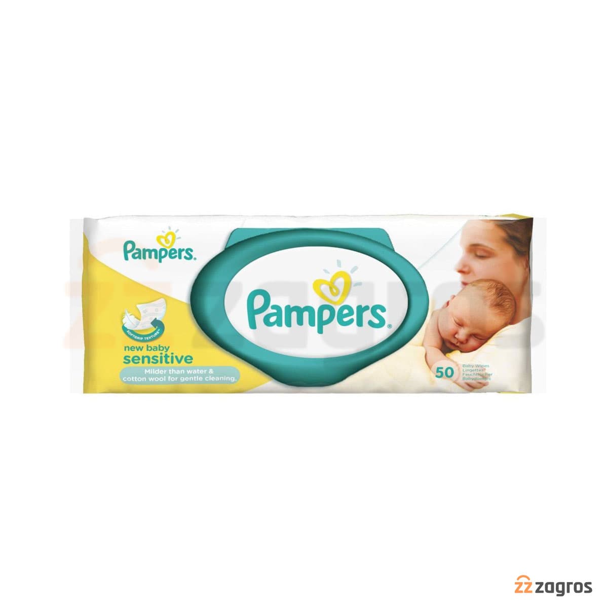 دستمال مرطوب کودک پمپرز 52 عددی Pampers — تصویر ۳