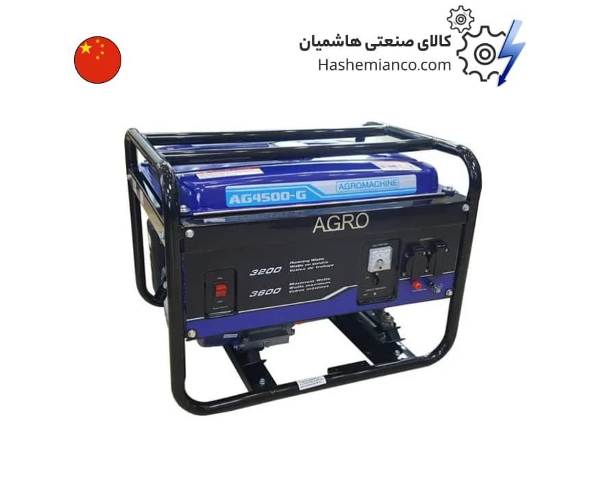موتور برق بنزینی آگرو ۳.۶ کیلووات مدل AG4500-G