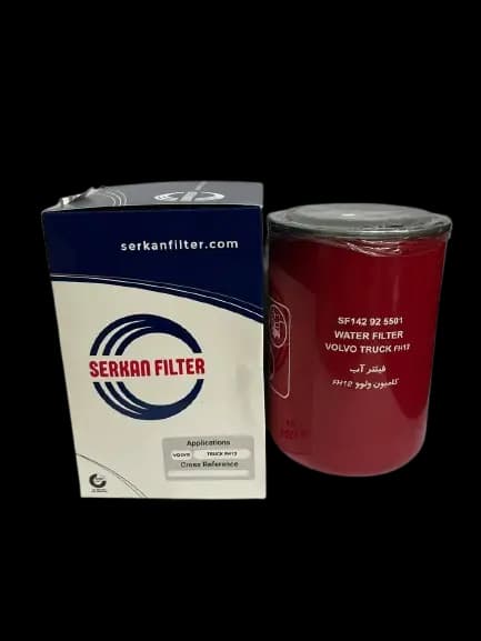 فیلتر آب ولوو NH12 ,B7 ,B12 سرکان کد 5501