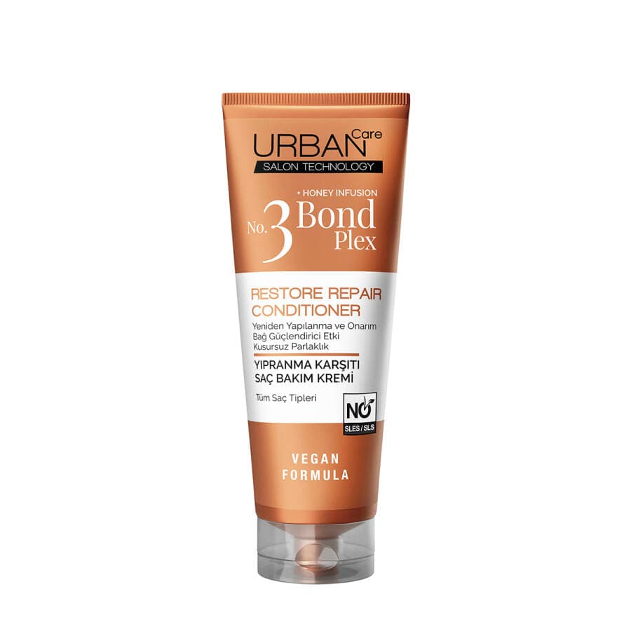 نرمکننده ترمیمکننده مو شماره ۳ اوربان کر Urban Care مدل Bond Plex حجم 250 میلیلیتر