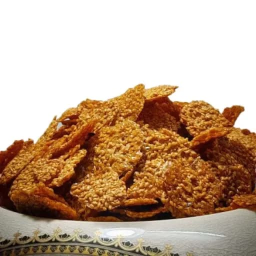 چیپس کنجدی طبیعی 250 گرم — تصویر ۲