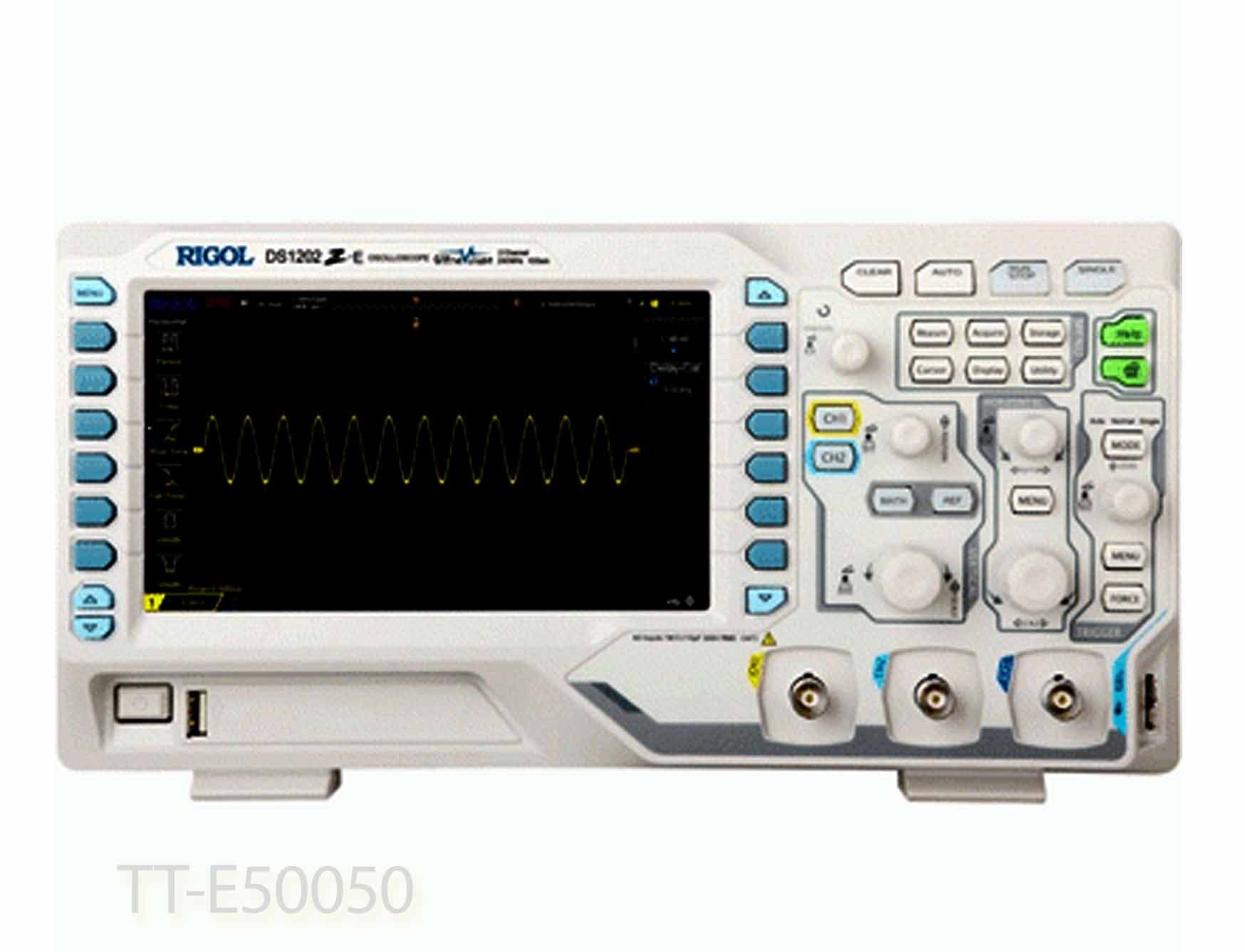 اسیلوسکوپ رومیزی DS1202 Z-E ریگول 200 مگاهرتز 2 کانال با نرخ نمونه برداری 1GSa/s