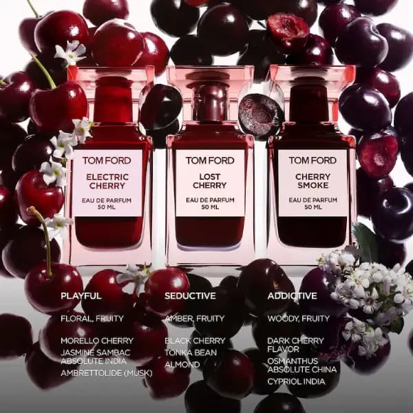 عطر یونیسکس تام فورد الکتریک چری ادو پرفیوم Tom Ford Electric Cherry Eau de Parfum — تصویر ۴
