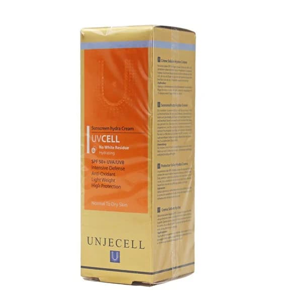 کرم ضد آفتاب بی رنگ آنژسل SPF50 مناسب پوست خشک | 40 میلی لیتر
