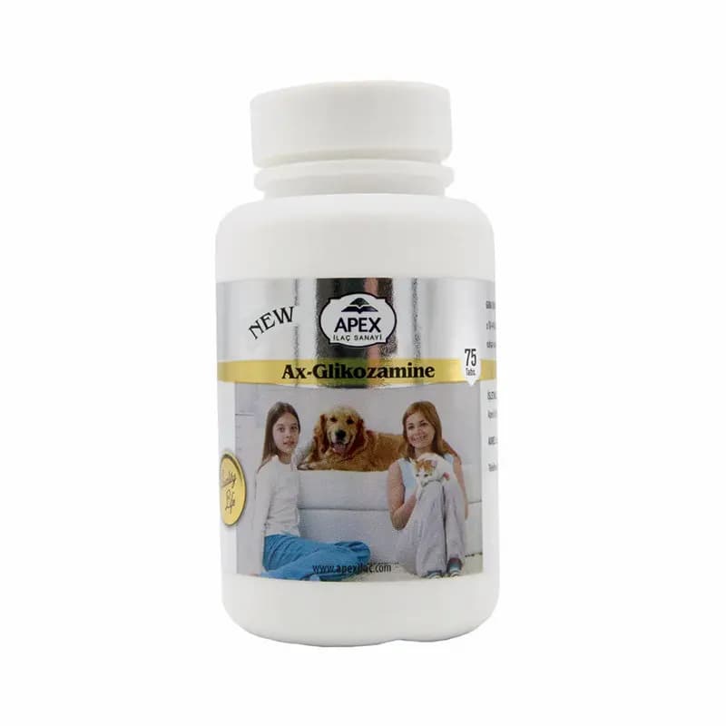 قرص تقویت مفاصل سگ و گربه اپکس AX-GLICOZAMINE