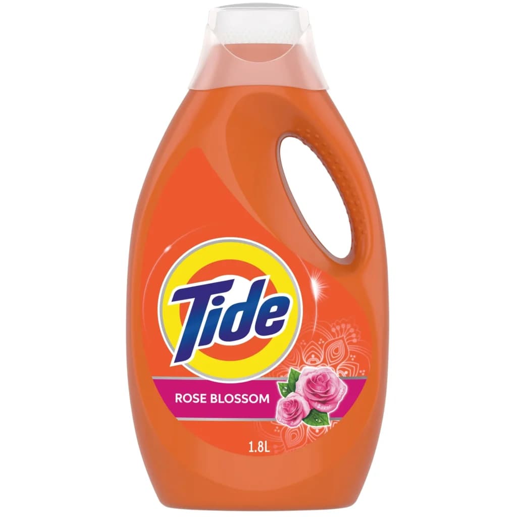 مايع لباسشويي 1.8 ليتري تايد با رایحه شکوفه گل رز Tide Rose Blossom — تصویر ۲