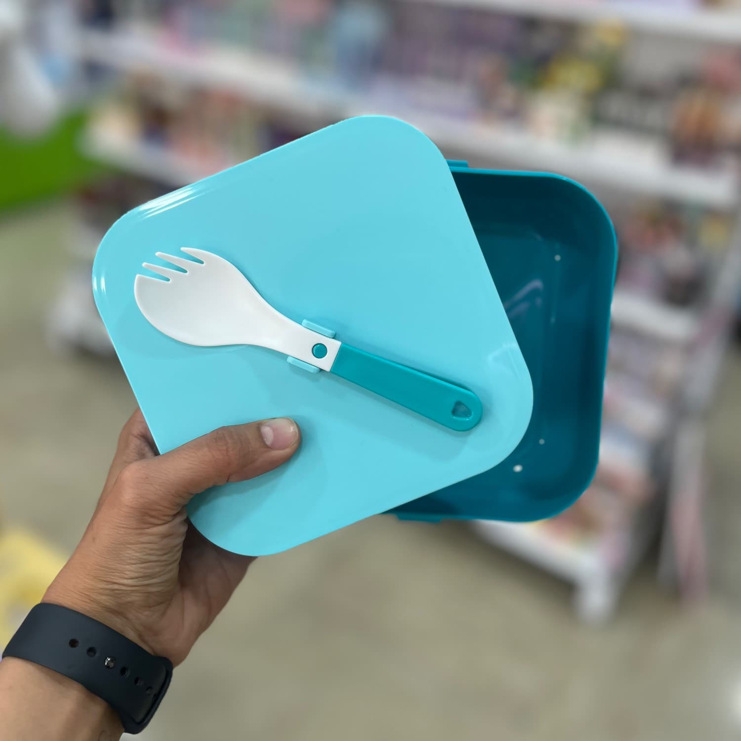 ظرف غذا دسته دار طرح دایناسور — تصویر ۳