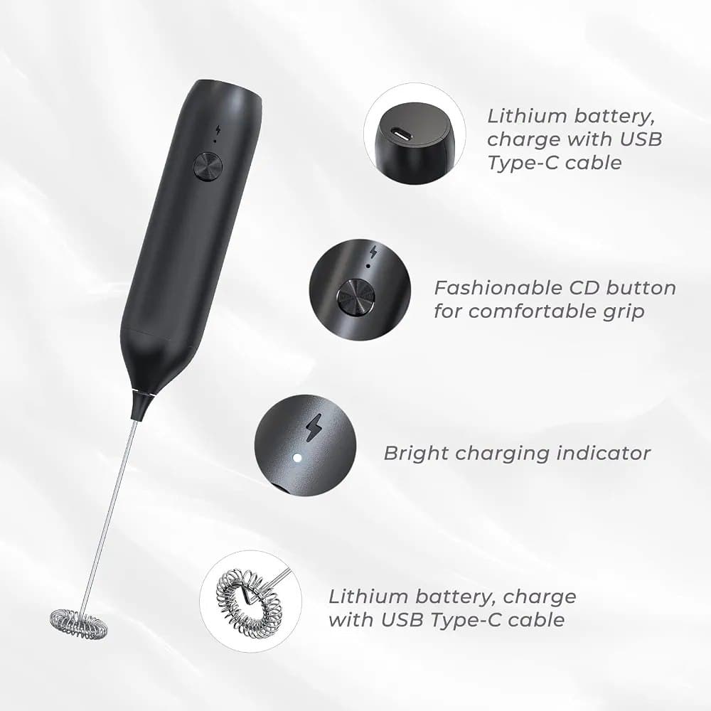 همزن فوم میکر ELECTRIC (USB-C) — تصویر ۴