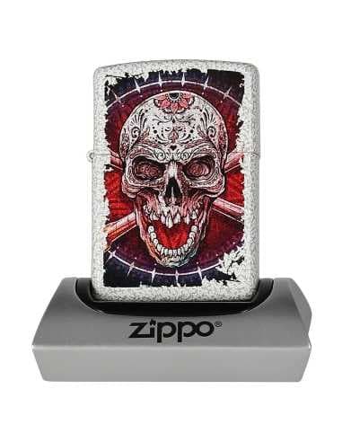 فندک زیپو طرح جمجمه Zippo 49410 (SKULL) — تصویر ۷
