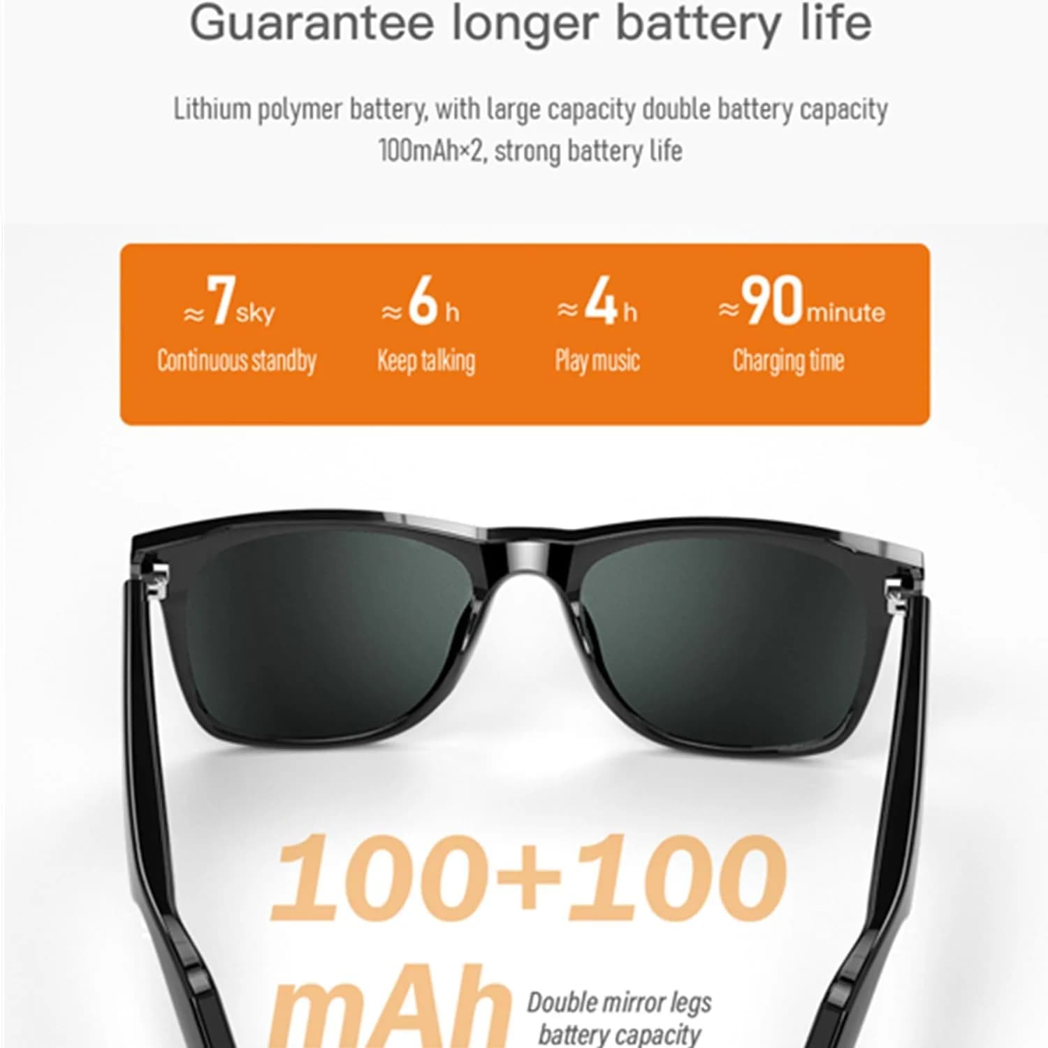 عینک هوشمند SMART GLASSES مدل E10 — تصویر ۳