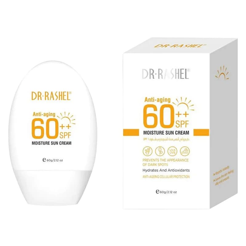 کرم ضدآفتاب اورجینال دکتر راشل مدل SPF 60 بی رنگ با محافظت UVA و UVB،مناسب انواع پوست — تصویر ۲