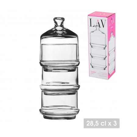 کندی باکس و شکلات خوری لاو 3 طبقه lav-Berry-S2 — تصویر ۲