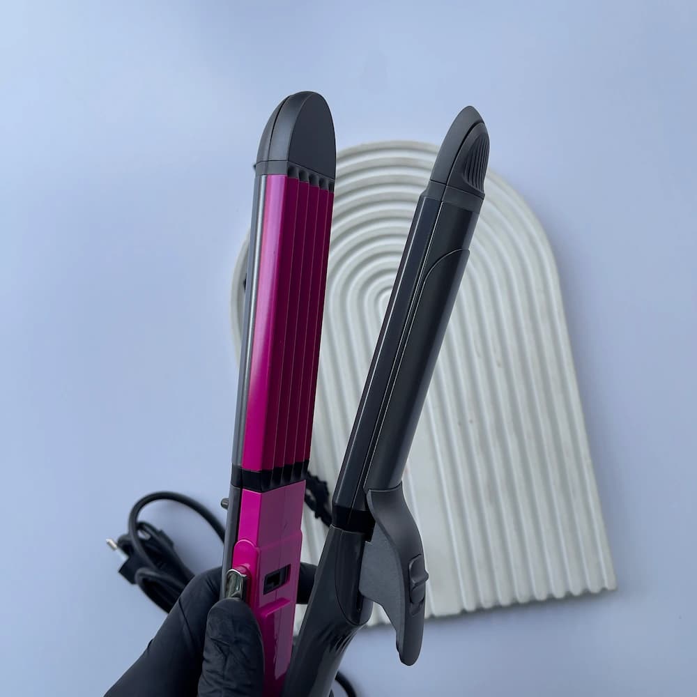 اتو مو 4 کاره کیمی | Kemei 4-in-1 Hair Styler — تصویر ۴